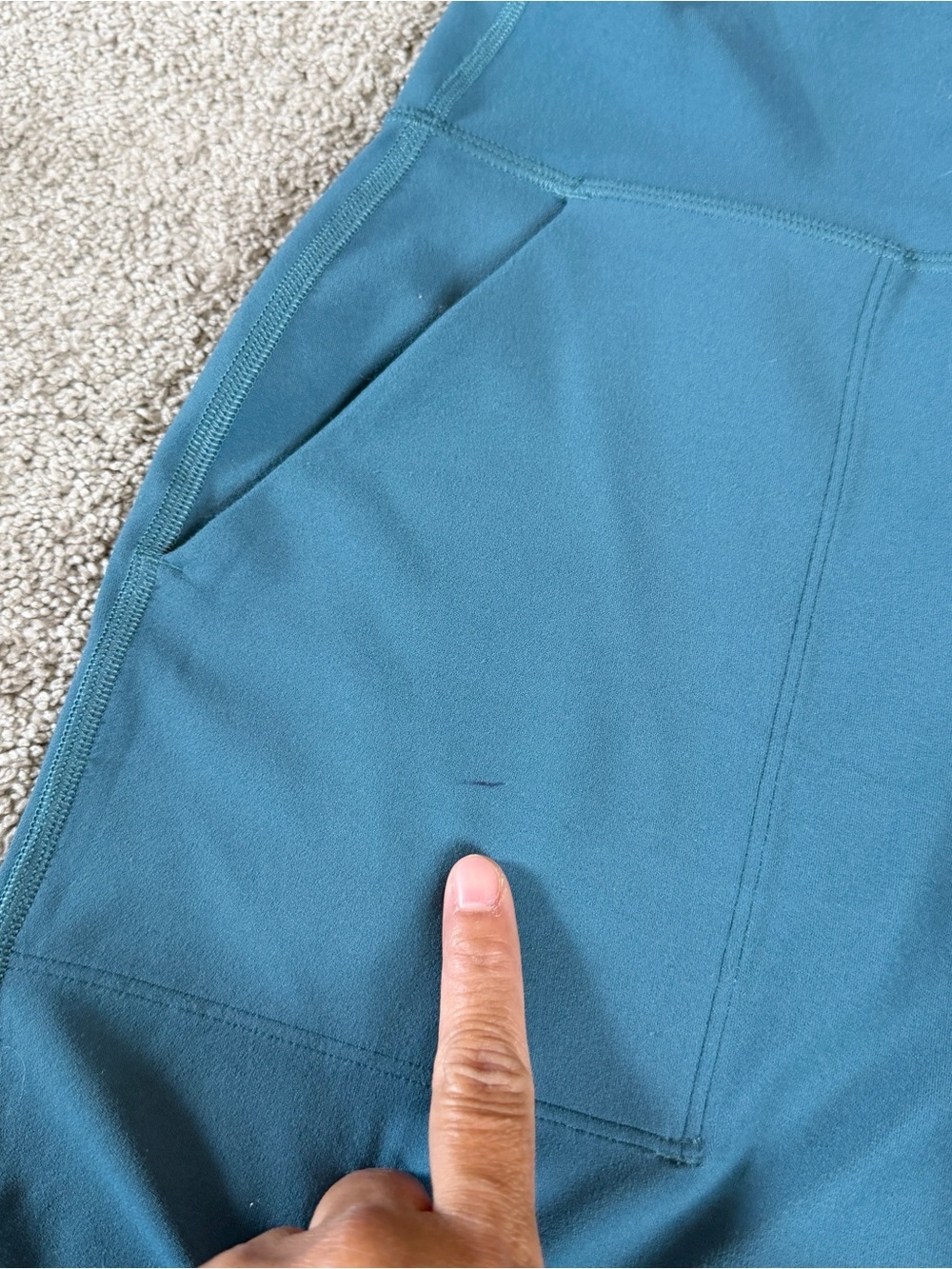 Lululemon Women’s Align Jogger Pants 28" High Rise Lightweight in Desert Teal 4 - Picture 16 of 16